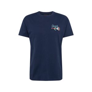 DEUS EX MACHINA Tričko 'Bjorn Camperdown'  námořnická modř