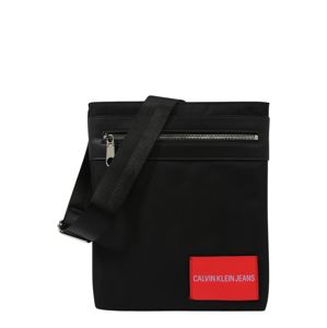 Calvin Klein Jeans Taška přes rameno  červená / černá