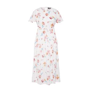 Fashion Union Letní šaty 'JEN'  růžová / bílá