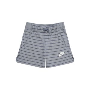 Nike Sportswear Kalhoty  světle šedá / chladná modrá