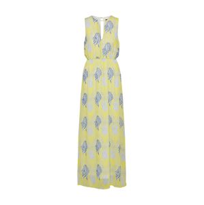 SISTERS POINT Letní šaty 'GUESS'  nebeská modř / světle žlutá / bílá