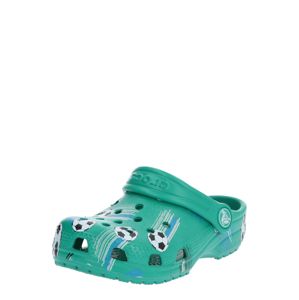 Crocs Otevřená obuv 'Classic Sport Ball Clog PS DGn'  tmavě zelená
