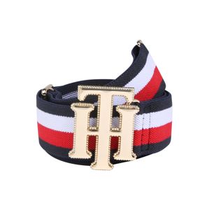 TOMMY HILFIGER Opasek 'New Fashion Elastic Belt '  tmavě modrá / červená / bílá