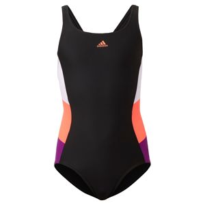 ADIDAS PERFORMANCE Sportovní plavky  černá / bílá / fialová / lososová