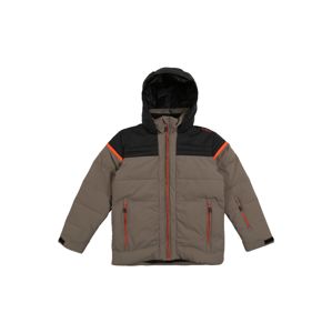 CMP Outdoorová bunda  oranžová / černá / khaki