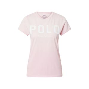 POLO RALPH LAUREN Tričko  pink / bílá