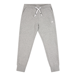 4F Sportovní kalhoty  šedý melír