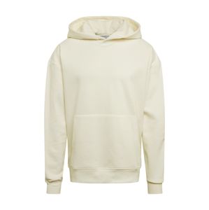 NU-IN Mikina 'Layered Cuff Hoodie'  krémová / offwhite