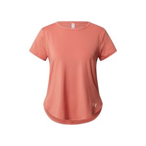 UNDER ARMOUR Funkční tričko  broskvová / oranžově červená