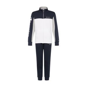 Champion Authentic Athletic Apparel Domácí oblečení 'Full Zip Suit'  námořnická modř / bílá