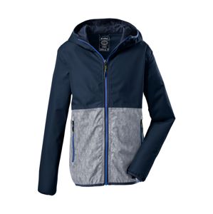 KILLTEC Outdoorová bunda 'Lyse'  námořnická modř / šedá
