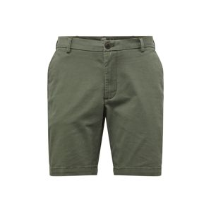 IZOD Chino kalhoty 'SALTWATER'  tmavě zelená