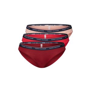 Tommy Hilfiger Underwear Kalhotky '3P BIKINI DOT PRINT'  růžová / červená / světle červená
