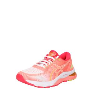 ASICS Sportovní boty 'Gel-Nimbus 21'  žlutá / oranžová / pink / bílá