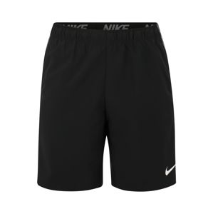NIKE Sportovní kalhoty 'M NK FLX WOVEN 2.0 CMO'  tmavě šedá / černá