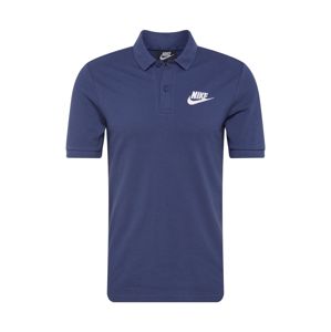 Nike Sportswear Tričko  noční modrá / bílá