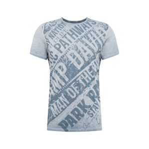 CAMP DAVID Tričko 't-shirt 1/2'  modrá