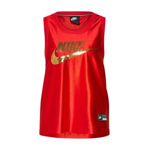 Nike Sportswear Top  zlatá / světle červená
