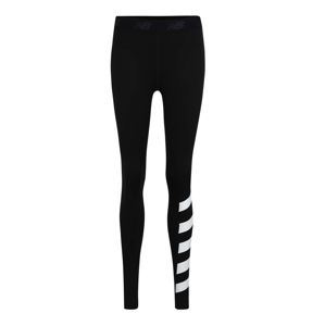 New Balance Sportovní kalhoty 'PRINTED ACCELERATE'  černá / bílá