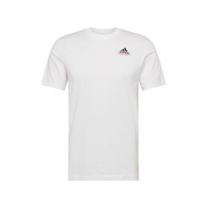 ADIDAS PERFORMANCE Funkční tričko 'Doodle Emblem'  bílá