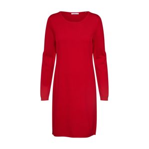 EDC BY ESPRIT Úpletové šaty 'OCS dress'  červená