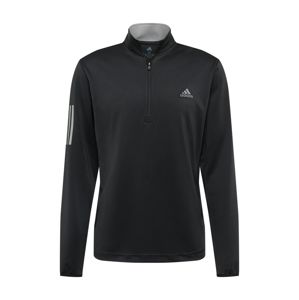 adidas Golf Sportovní mikina  šedá / černá