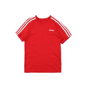ADIDAS PERFORMANCE Funkční tričko 'Essential'  červená / bílá