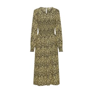 MOSS COPENHAGEN Letní šaty 'Celina Morocco'  žlutá / černá