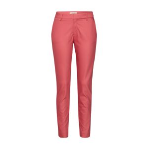 MOS MOSH Chino kalhoty 'Abbey Night'  červená / pink