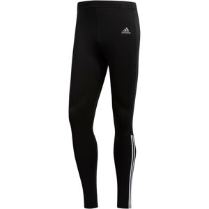 ADIDAS PERFORMANCE Sportovní kalhoty 'Run'  bílá / černá