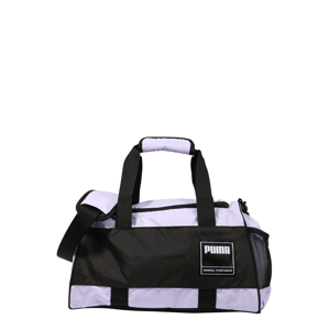 PUMA Sportovní taška  lenvandulová / černá / bílá