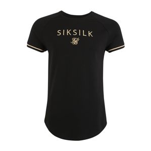 SikSilk Shirt 'siksilk x dani alves  inset tech'  zlatá / černá