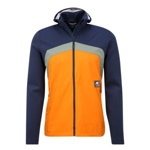 Maloja Sportovní bunda  noční modrá / oranžová