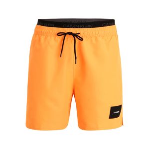 Calvin Klein Swimwear Badeshorts  oranžová / černá