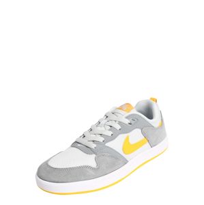 Nike SB Tenisky 'Alleyoop'  bílá / žlutá / šedá