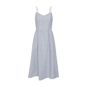 JACQUELINE De YONG Letní šaty 'KARIM'  tmavě modrá / bílá