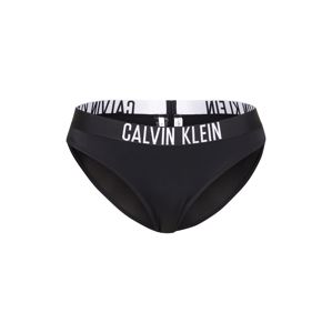 Calvin Klein Swimwear Bikinové kalhotky  černá