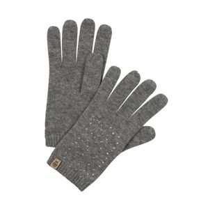 ROECKL Prstové rukavice  šedý melír