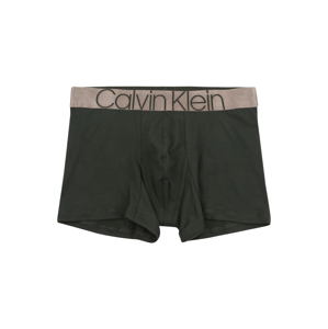 Calvin Klein Underwear Boxerky  tmavě zelená / béžová