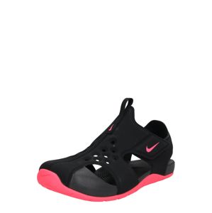 NIKE Plážová/koupací obuv 'Sunray'  pink / černá