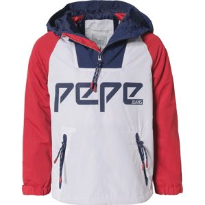Pepe Jeans Přechodná bunda 'Hampshire'  námořnická modř / červená / bílá