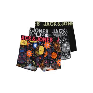 Jack & Jones Junior Spodní prádlo 'SUGAR SKULL'  oranžová / černá / bílá