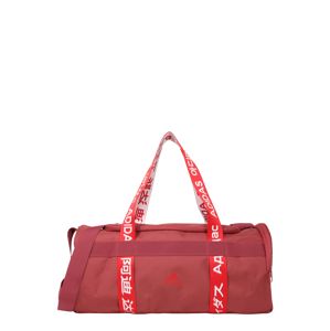 ADIDAS PERFORMANCE Sportovní taška  bílá / pastelově červená / světle červená