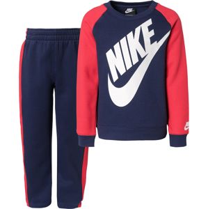 Nike Sportswear Joggingová souprava 'Futura Crew'  bílá / marine modrá / grenadina