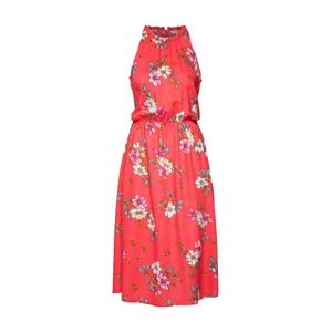 JACQUELINE De YONG Letní šaty 'JDYTRICK TREATS S/L DRESS'  pink / červená
