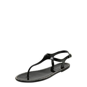 NEW LOOK Páskové sandály  černá