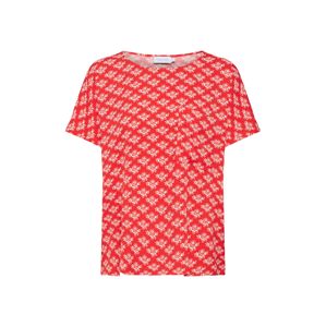 Calvin Klein Tričko 'PRT RAGLAN TOP SS'  červená
