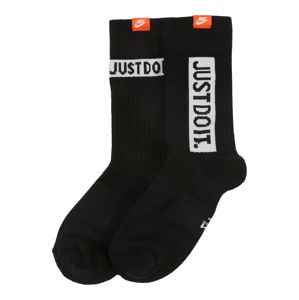 Nike Sportswear Ponožky 'U SNKR SOX CREW 2PR - JDI'  černá