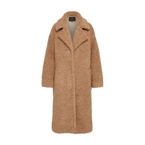 Herrlicher Přechodný kabát 'Tabby Fake Fur'  velbloudí