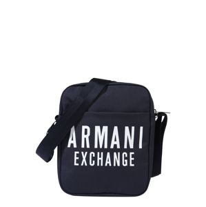 ARMANI EXCHANGE Taška přes rameno  námořnická modř / bílá